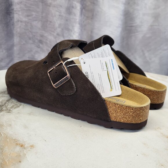 Birkenstock Boston BS MOCHA Clog Narrow Fit Size 42 Men's 9 Women's 11 - Picture 8 of 15